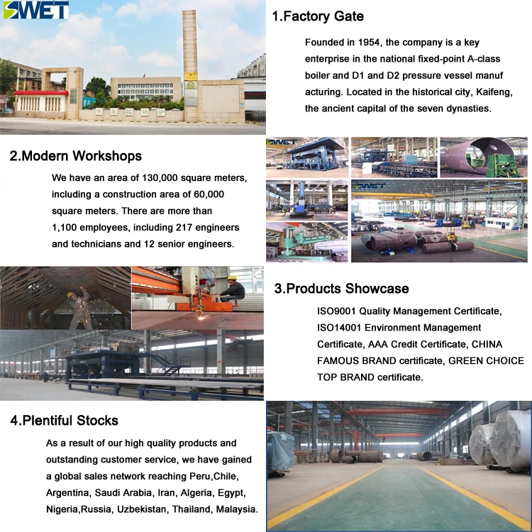 Factory direct sale 0.3t 300kg/h new cheap outdoor natural gas fired boiler for sale