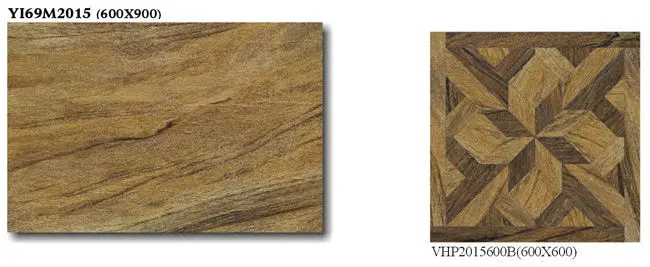 Petrified floor imitating wood tile and slabs