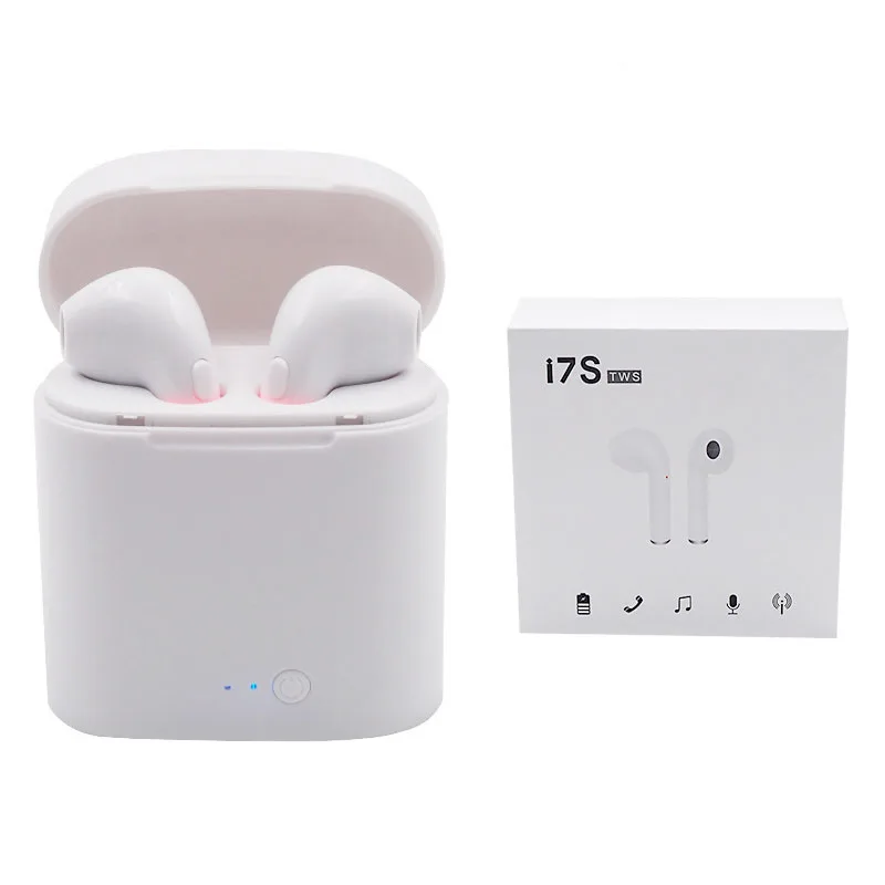 Noise Canceling Function Double Headsets Mobile Phone Use TWS I7s Mini Earphone