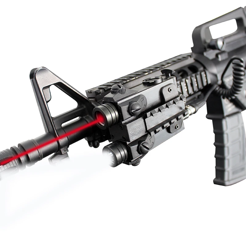 

Laserspeed tactical red laser sight and led light combo
