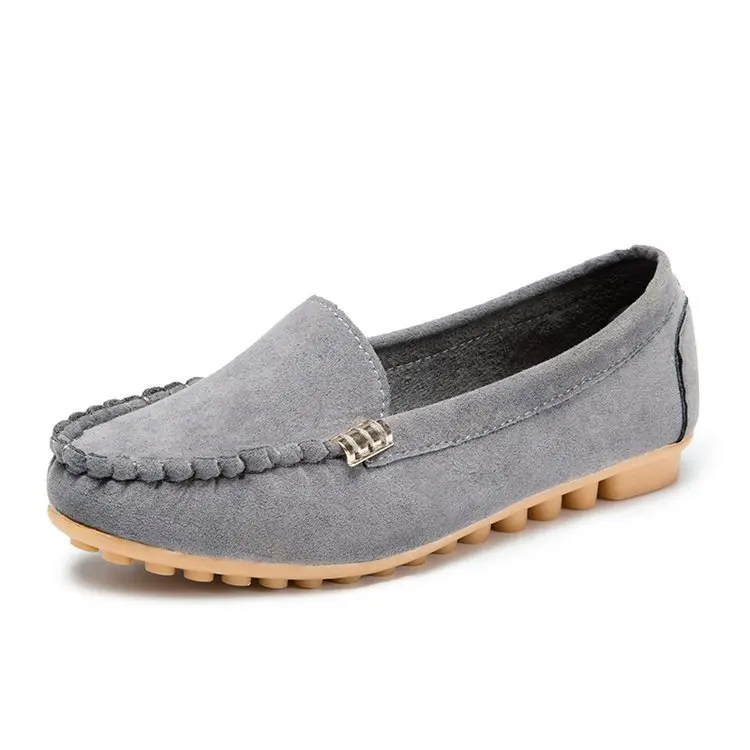 ladies flat slip on shoes