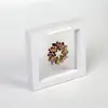 Clear plastic acrylic show box cosmetics gemstone jewelry 3d holographic display box