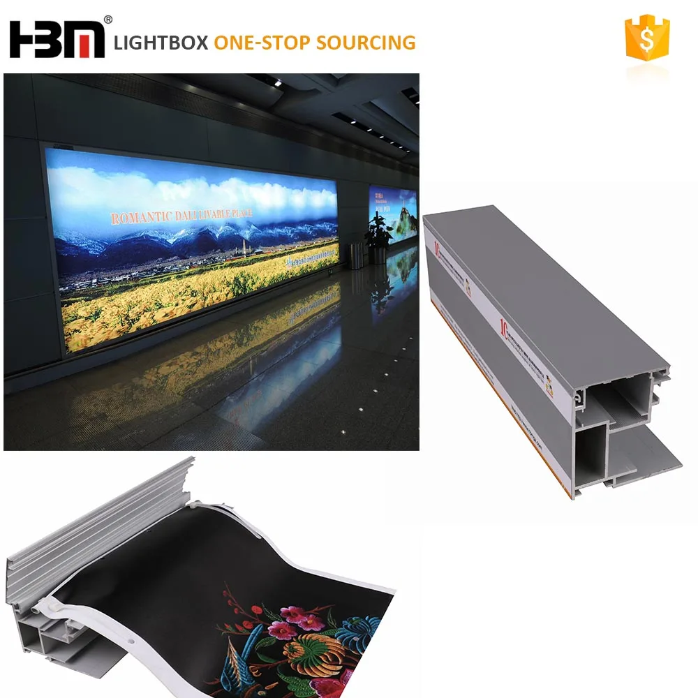 Guangzhou Aluminum Material Exhibition Display Outdoor Fabric