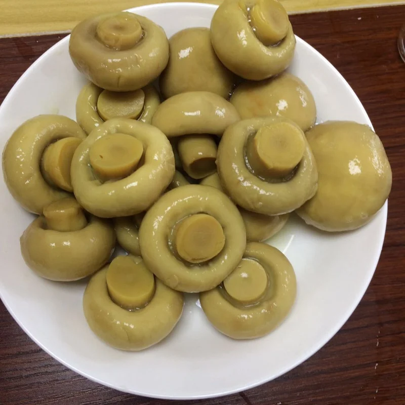 
Whole Pickled Mushrooms in tins 