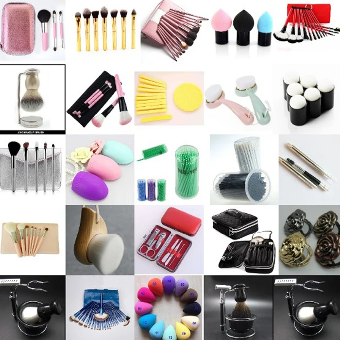 Cosmetic Double Head Makeup Angled Eyebrow Eyeshadow Brush