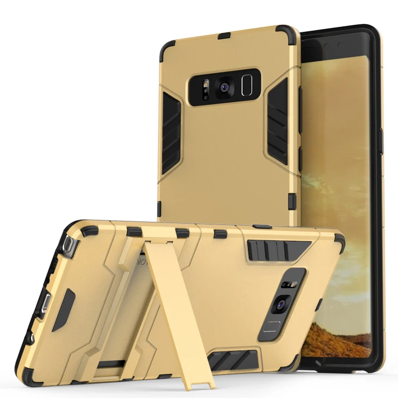 

Anti shock kickstand tpu pc case for samsung note 8 armor,for galaxy note 8 cover