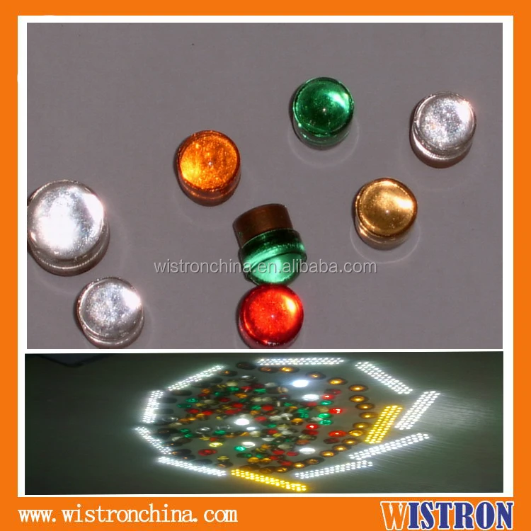 360 Degree Tempered Glass Road Reflectors Small Cat Eyes Buy High