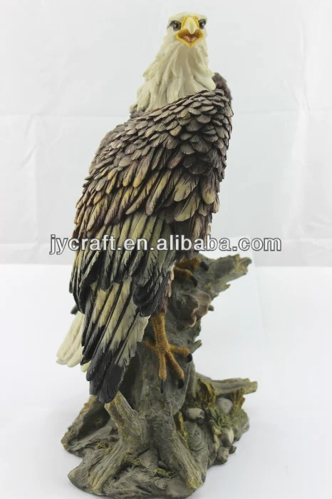 large resin eagle statues