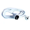 European electric extension power cord