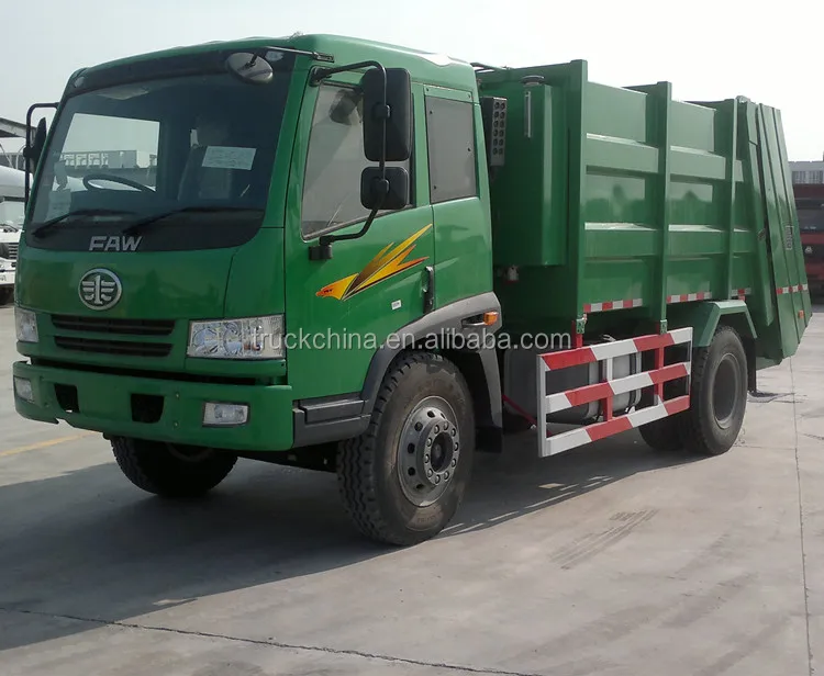 Faw J5k 4x2 Garbage Compactor Waste Collection Trucks Price Buy Faw