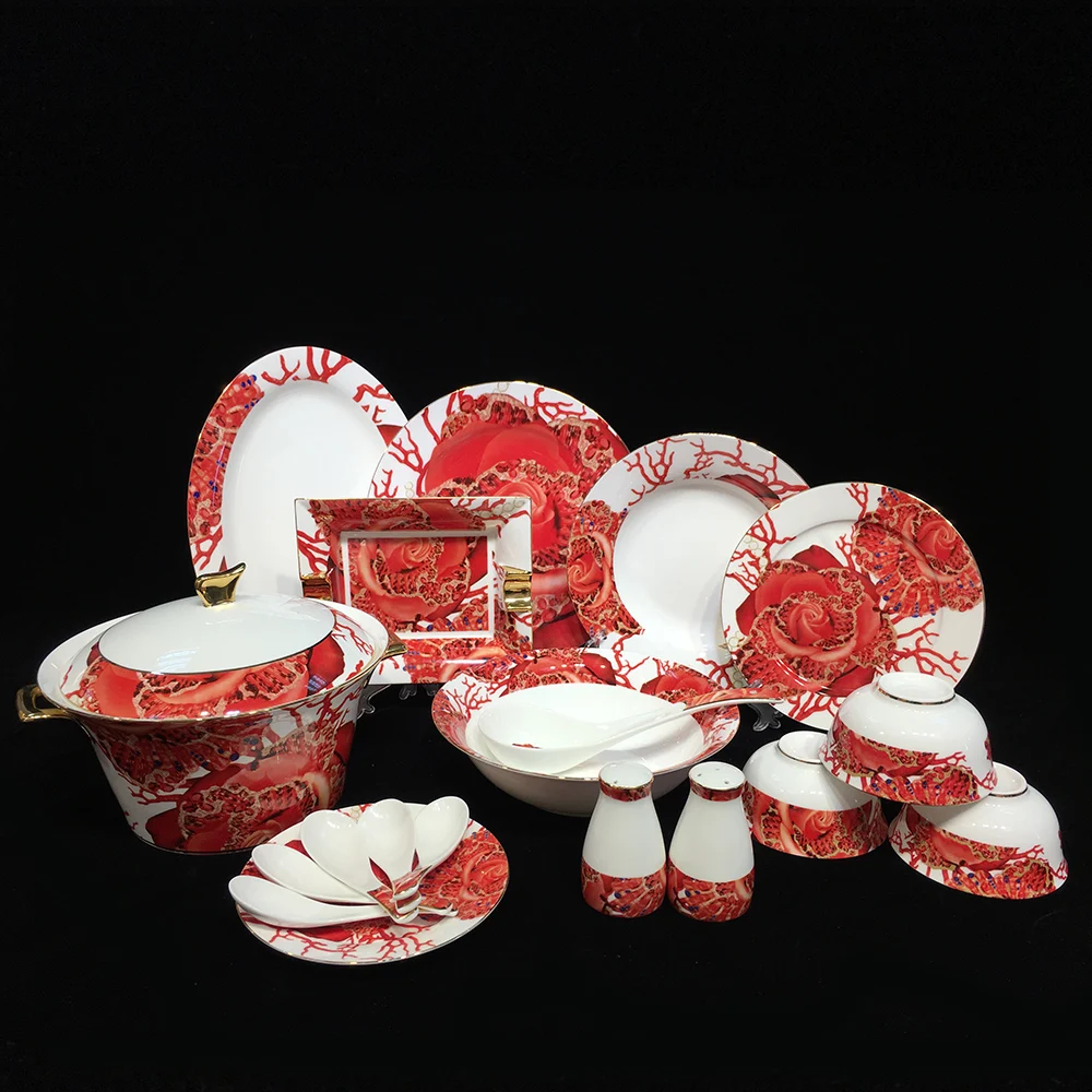 Customized Design Your Own Dinnerware Porcelain,China Bone Porcelain