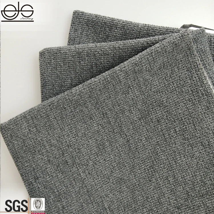 
JES Linen Look Polyester Upholstery Modern Sectional Sofa Fabric 