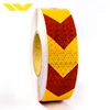 Road safety high intensity arrow reflective vinyl adhesive warning tape