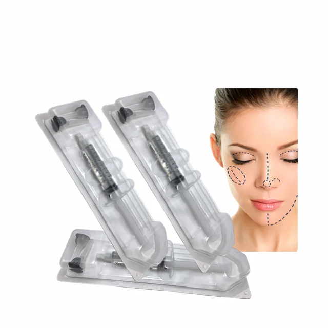 

CE 20ml pure cross linked hyaluronic acid deep wrinkles injection filler, Transparent