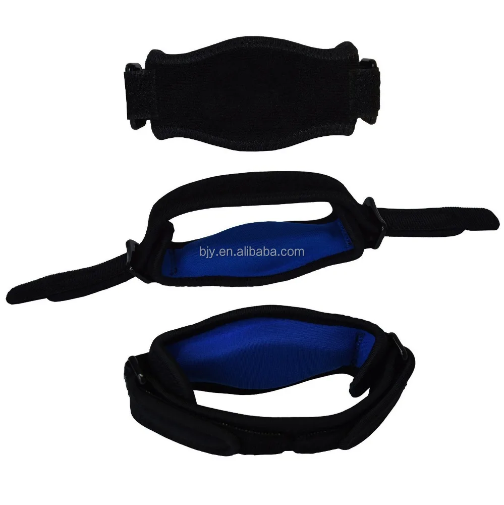 

2019 New Adjustable Tennis Elbow Support Guard Pads Golfer's Strap Elbow Lateral Pain Syndrome Epicondylitis Brace Wholesale, Black&blue