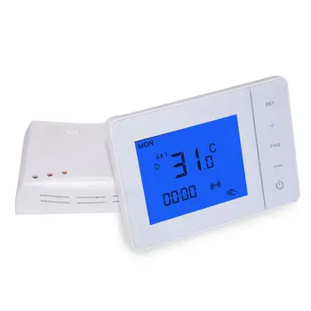 Hy01rf Wall Mounted Wireless Boiler Thermostats For Room Heating Digital Programmable Wireless Thermostat View Room Heating Boiler Wireless