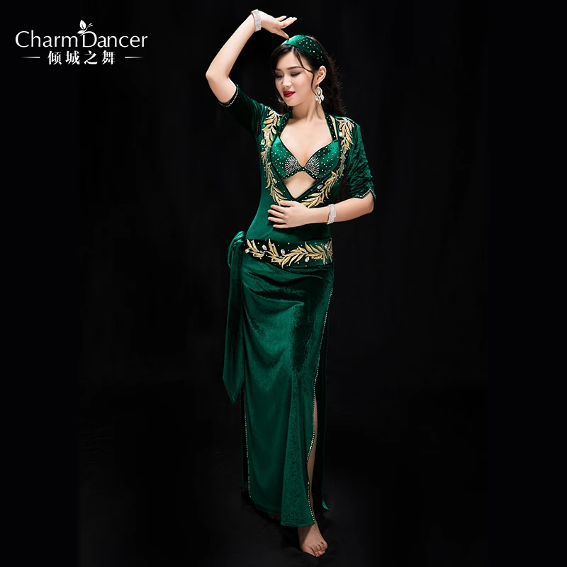 

Performance costume belly dance erotic egyptian luxury sexy for girl