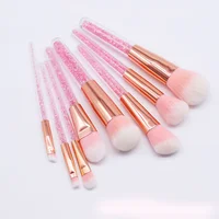 

2019 New 8 Pcs Rhinestone Acrylic makeup brush set