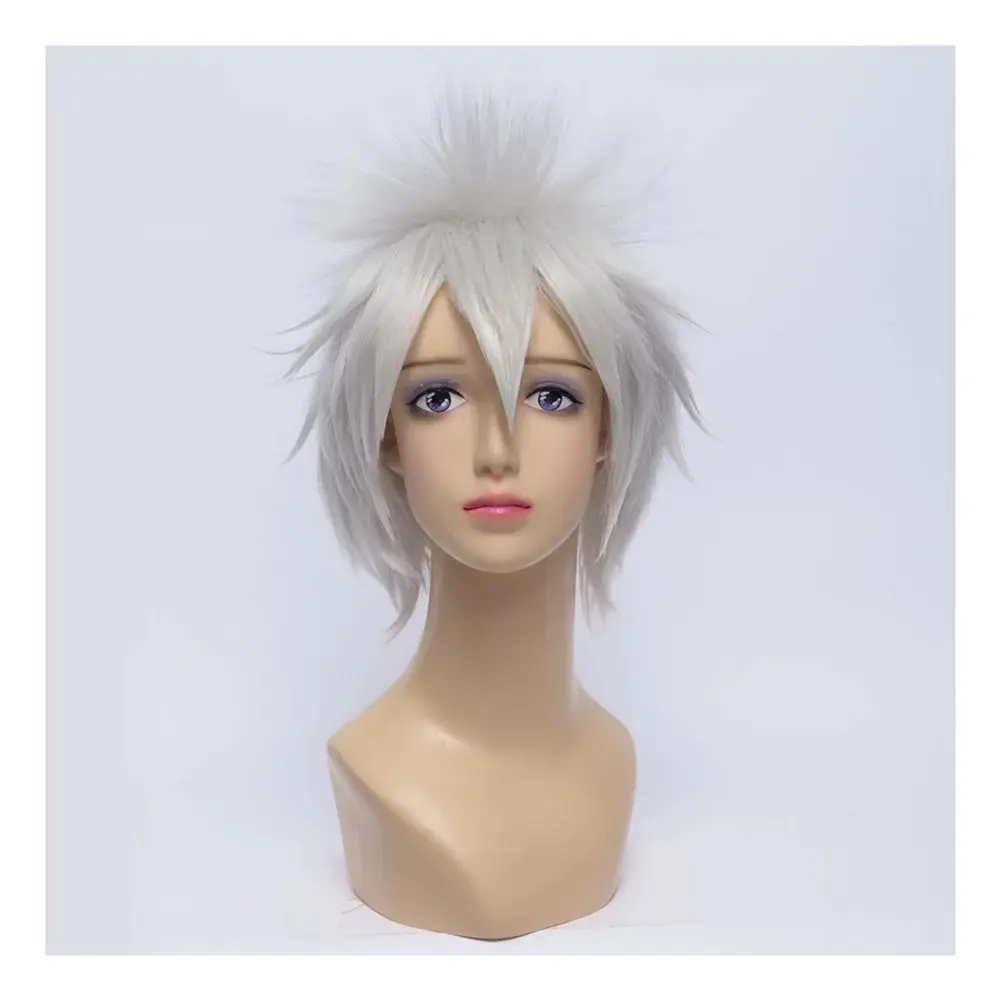 short white anime wig