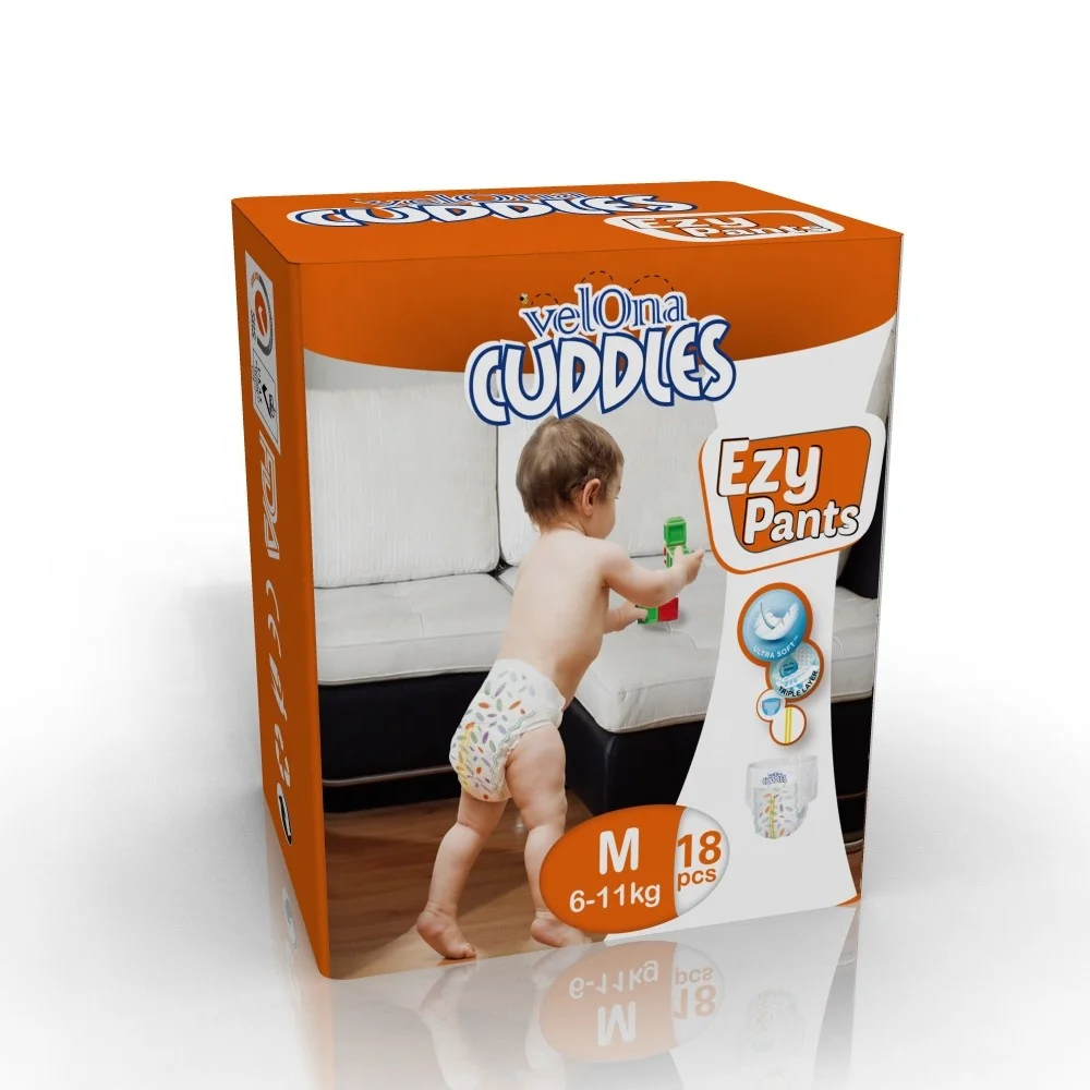 

Cuddles Custom Eco Friendly Disposable Baby Bamboo Nappies Diaper Of M Size Cloth-like