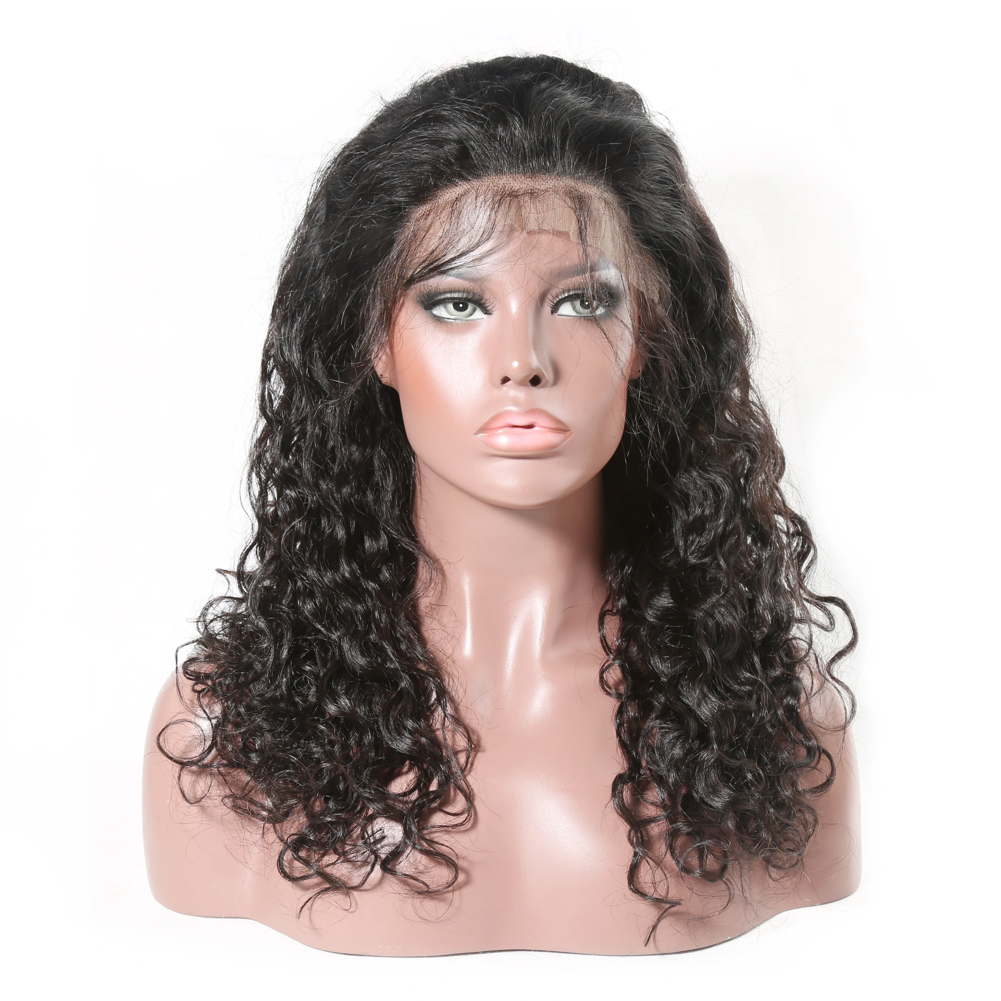 

Brazilian Remy Hair Lace Front Human Hair Wigs For Black Women With Baby Hair