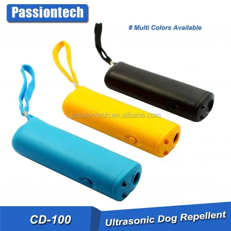 Portable pet training ultrasonic dog repeller