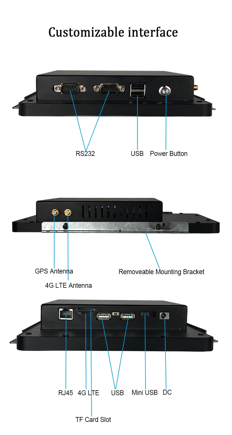 touch screen android panel pc