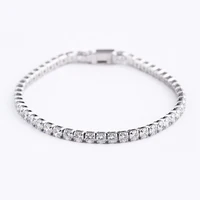 

925 sterling silver tennis bracelet micro pave bracelet for women jewelry