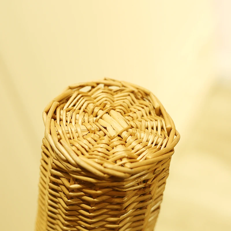 High Quality Cheap Empty Flower High Roll Wicker Stackable Storage