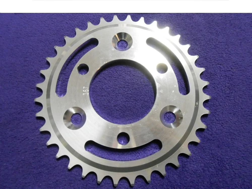 Motorcycle Used with 7075-T6 Aluminum Sprocket