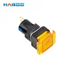 16MM waterproof reset illuminated pushbutton switch small