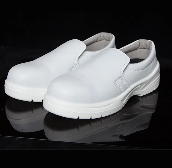 white chef shoes