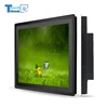 Embedded 12 inch lcd IR Infrared touch screen industrial monitor with metal frame
