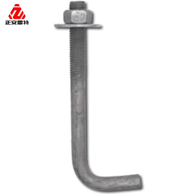 Screws & Bolts 10 pcs Stainless Steel Lshaped Anchor bolt 3/8" X 8" w