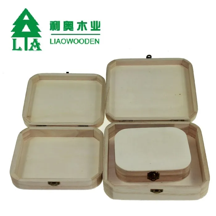 Factory wholesale price of wood treasure box