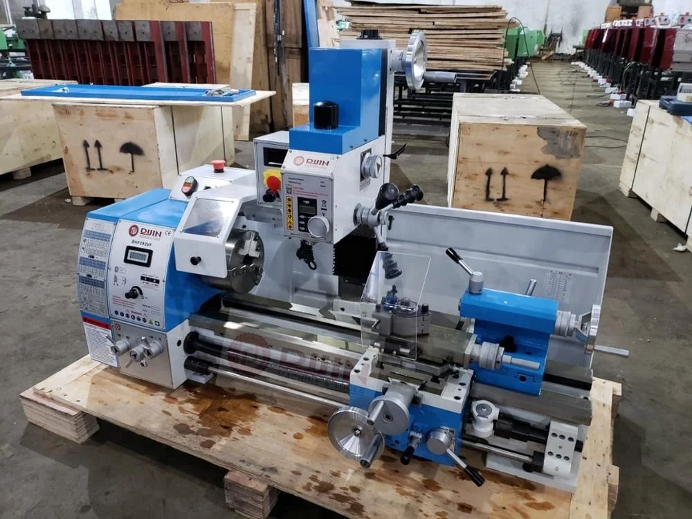 
mini combo lathe with dro lathe drill mill bhp290vf with low price 