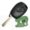 Wholesale price 2 buttons remote key VA6 blade without logo 434mhz 4A chip for smart key system renault