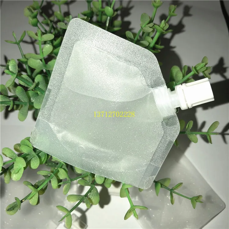 Stand Up Pouch For Shampoo Shiny And Small Packaging High Quality 20ml