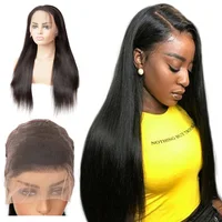 

Silky Straight Unprocessed Brazilian Human Hair Full Lace Wig, Buy Human Hair Wigs Online Asian Women Wigs with Baby hair