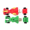 Small Racing Car USB Flash Pen Drive PVC F1 Car USB Memory Stick USB 128MB Drive