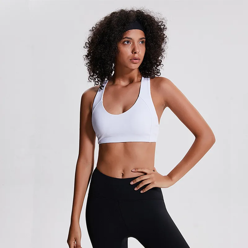 

custom seamless Sports underwear shockproof yoga bra