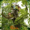 2018 New design camping artificial tree house for outdoor decoration