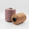 2019 high toughness popular fancy 100% polyester space dyed yarn