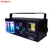 Party Used RGB LED Disco Light for Stage Decoration Effect Boom Box FX 4 in 1 Laser Strobe Derby and Gobo