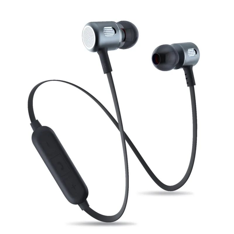 

Metal magnetic Sports bluetooth 4.2 wireless earphones earbuds headphones, N/a