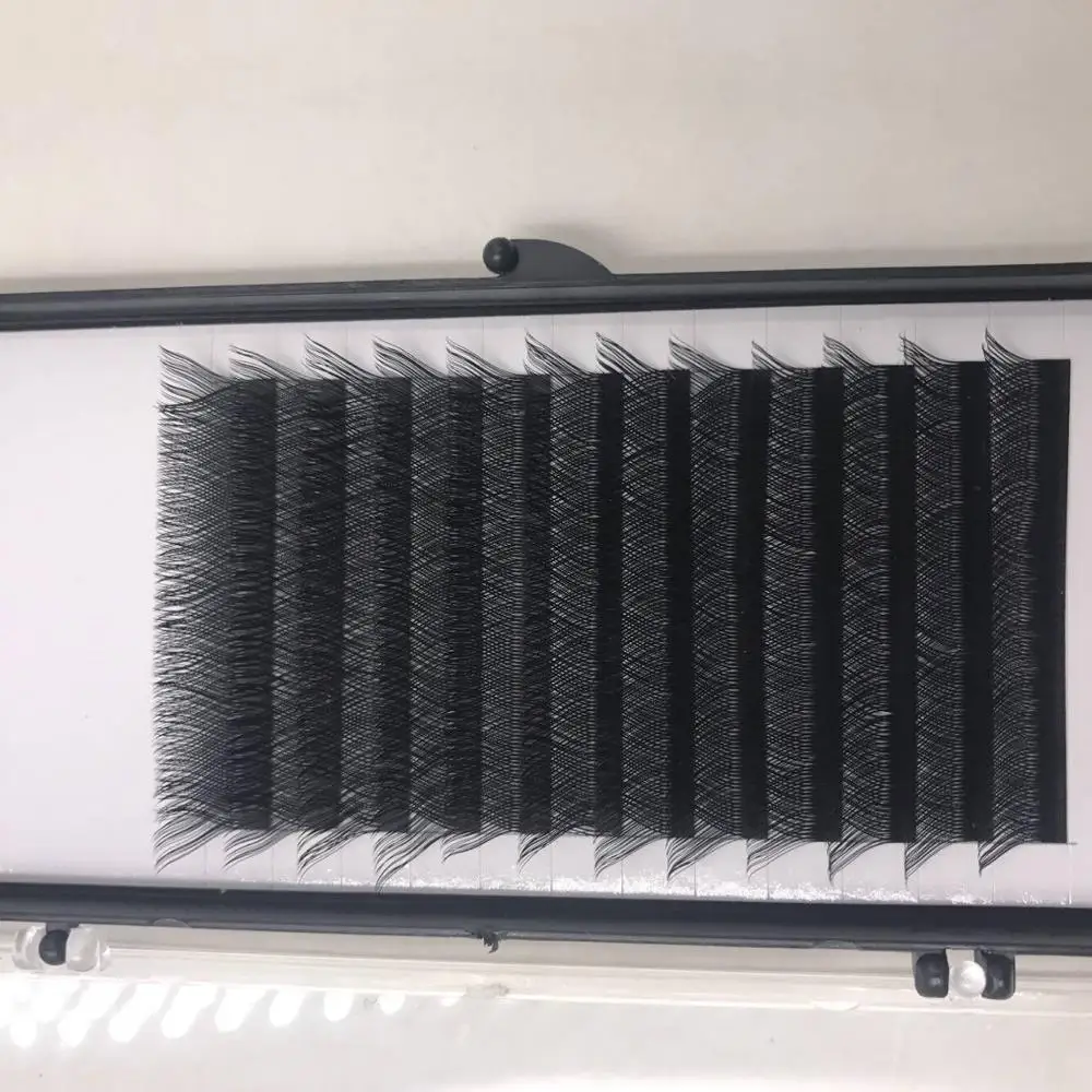 

New products Premade Volume yy Lashes YY Shape Eyelashes Extension, Natural black