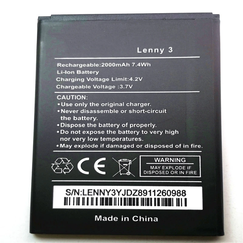 Oem Battery Cell From Factory Phone Battery Ridge Fab 4g Digital Battery For Wiko Tommy 4901 Cink Slim - Buy Digital Battery For Wiko Tommy Cink Slim,Phone Battery For Ridge