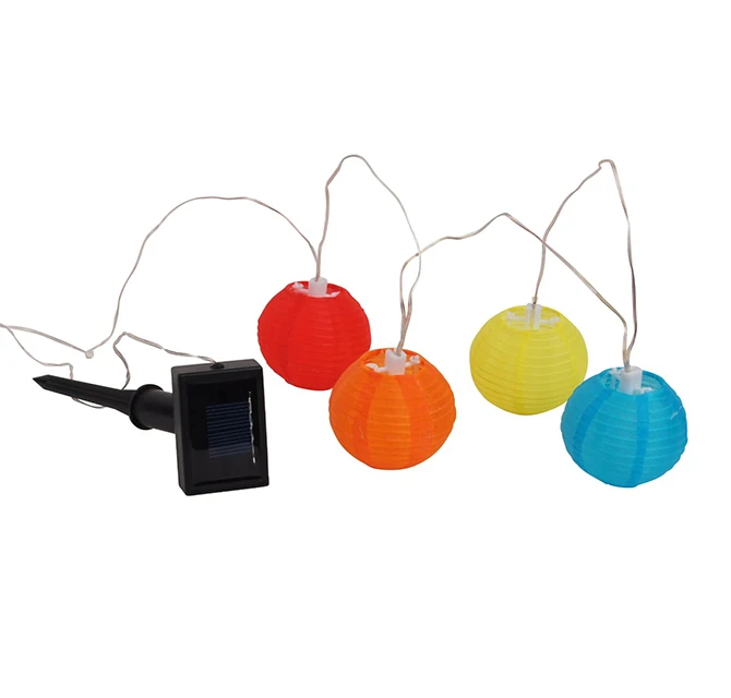 
Christmas solar led decorative hanging lantern string lights 