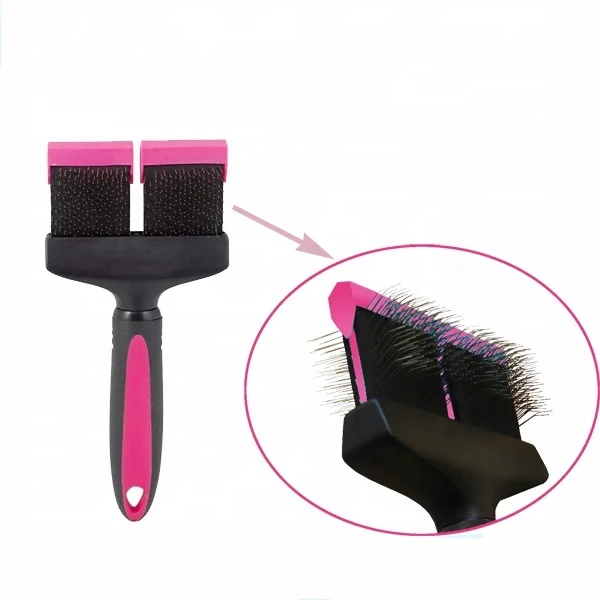 
Pet Cleaning Slicker Brush Removes Tangles, De Sheds, Best Cat and Dog Grooming Brush for All Pet Sizes and Hair Types 