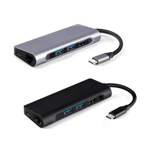 USB C 7 1 Hub Ethernet 4K HDMI MacBook